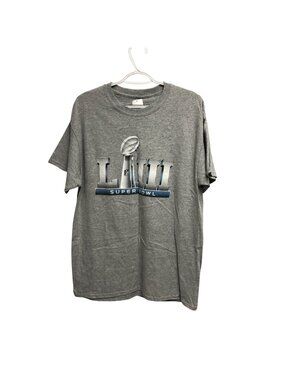 NFL Apparel T Shirt Mens Size Large 2018 Super Bowl 53 Sports Football Tee NEW
